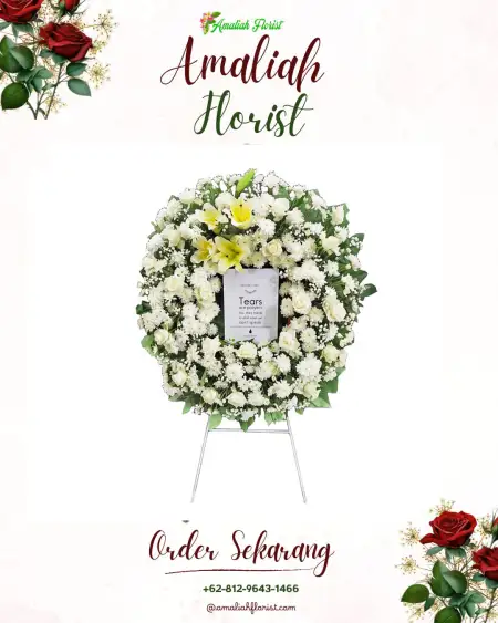 Krans Bunga Duka Hotel Wedding Tangerang