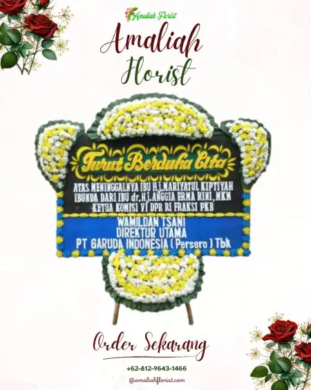 Papan Bunga Duka Hotel Wedding Tangerang